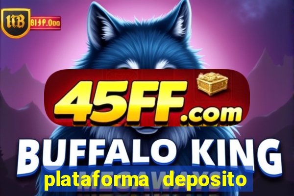 plataforma deposito 1 real fortune tiger